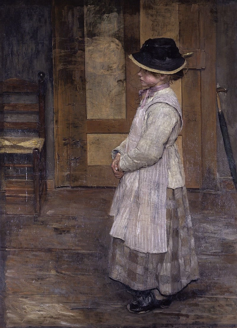 Alla porta, 1885